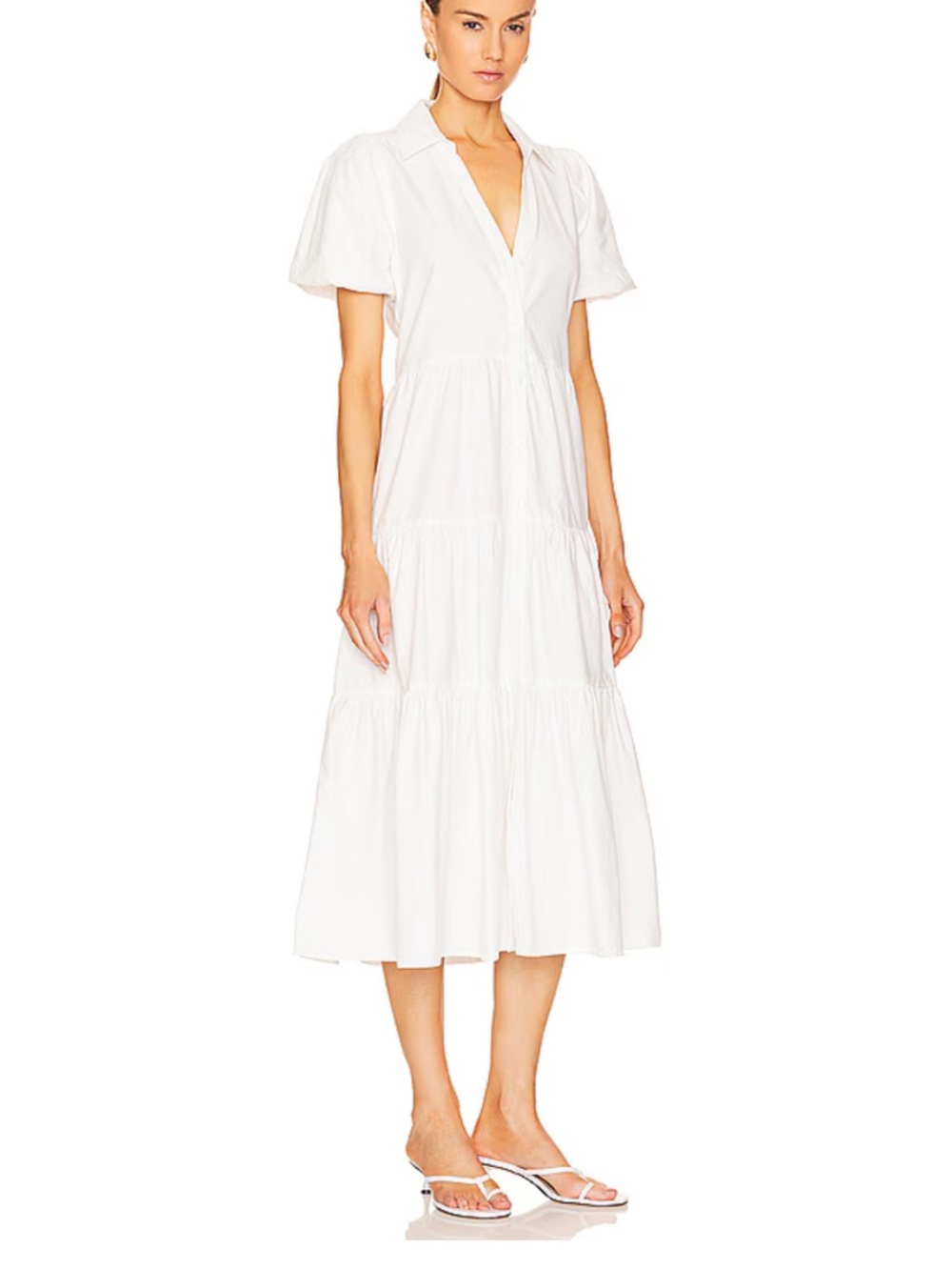 Brochu Walker Havana Dress in Ivory Size Medium